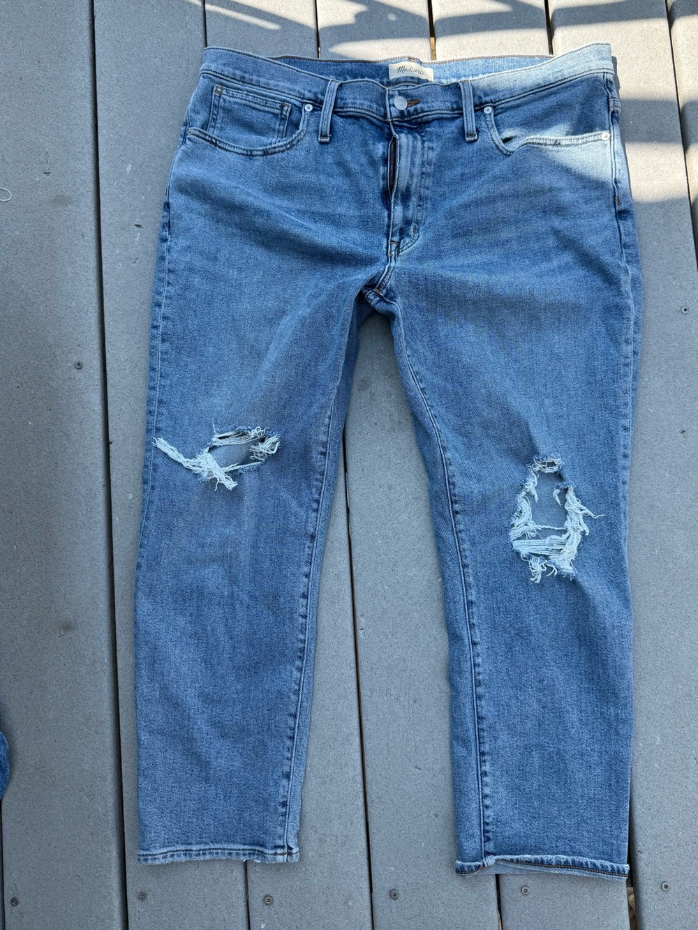 Madewell Roadtripper Slim BoyJeans